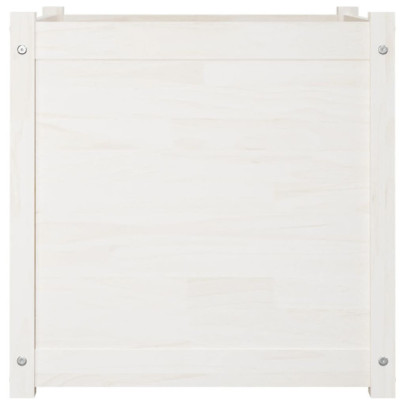 Jardiniere Grădină Lemn Masiv Pin 60x60x60 cm - 2 bucăți