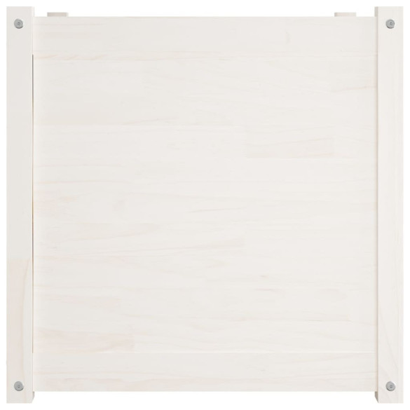 Jardiniere Grădină Lemn Masiv Pin 60x60x60 cm - 2 bucăți
