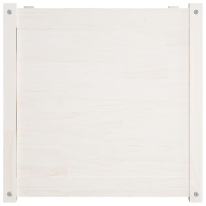 Jardiniere Grădină Lemn Masiv Pin 60x60x60 cm - 2 bucăți