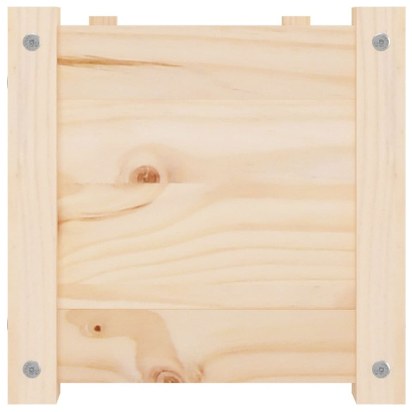 Jardiniere Grădină Lemn Masiv - 2 bucăți - 100x31x31 cm