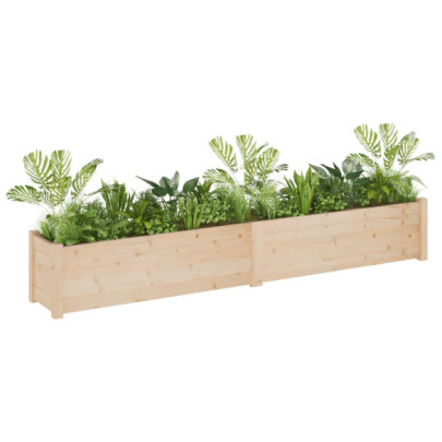 Jardiniere Grădină Lemn Pin - Set 2 Bucăți 200cm