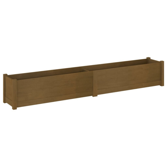 Jardinieră Lemn Masiv Pin 200x31x31 cm - Livrare Gratuită