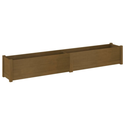 Jardinieră Lemn Masiv Pin 200x31x31 cm - Livrare Gratuită