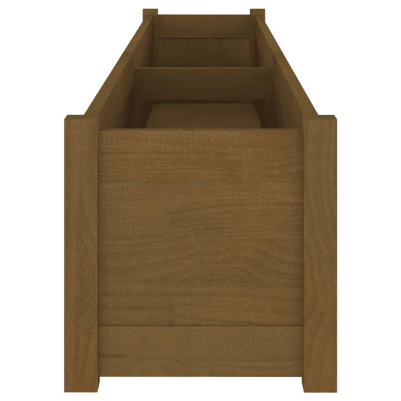 Jardinieră Lemn Masiv Pin 200x31x31 cm - Livrare Gratuită