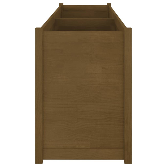 Jardinieră Grădină Lemn Masiv Pin - 200x50x70 cm