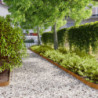 Borduri Gazon Oțel Corten Flexibil | Livrare Gratuită