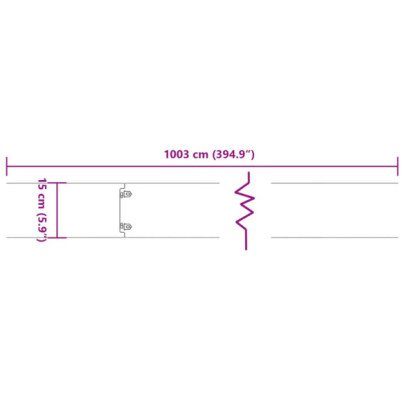 Borduri de gazon Corten flexibil - 10 bucăți | Livrare Gratuită