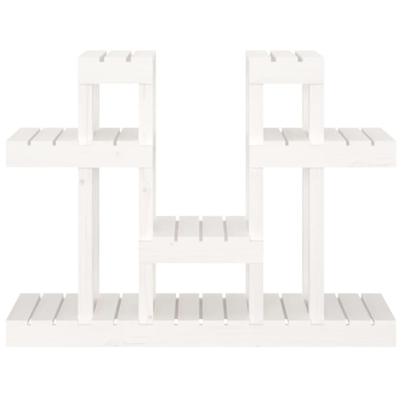 Suport Plante Lemn Masiv Pin - Alb | Comandă cu Livrare Gratuită