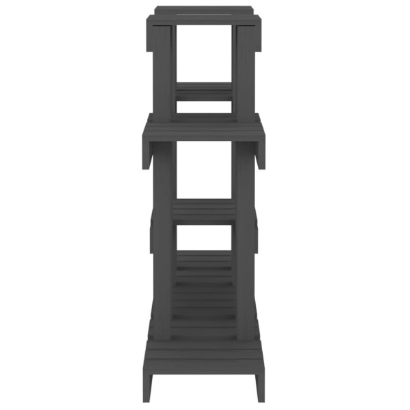 Suport Plante Lemn Masiv Pin - Gri | Comandă cu Livrare Gratuită