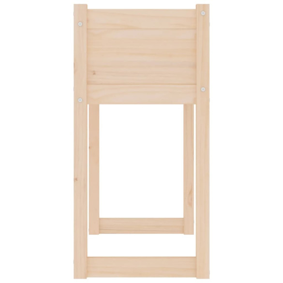 Jardinieră Lemn Masiv de Pin - Decor Grădină Rustică