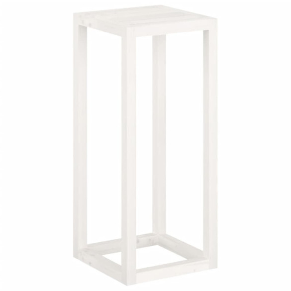 Set Suport Plante Lemn Masiv - 3 Piese Alb - Comandă Acum