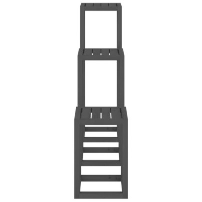 Set Suporturi Plante Lemn Masiv - Decor Grădină