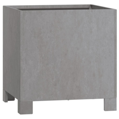 Jardinieră cu picioare ruginiu - 2 bucăți - Oțel Corten