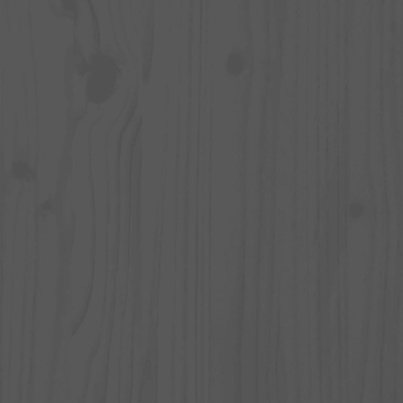 Cutie Depozitare Grădină Gri - Lemn Masiv Pin - 121x55x64 cm