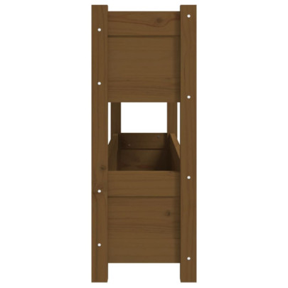 Jardinieră Lemn Masiv de Pin - 112x25x66 cm - Livrare Gratuită