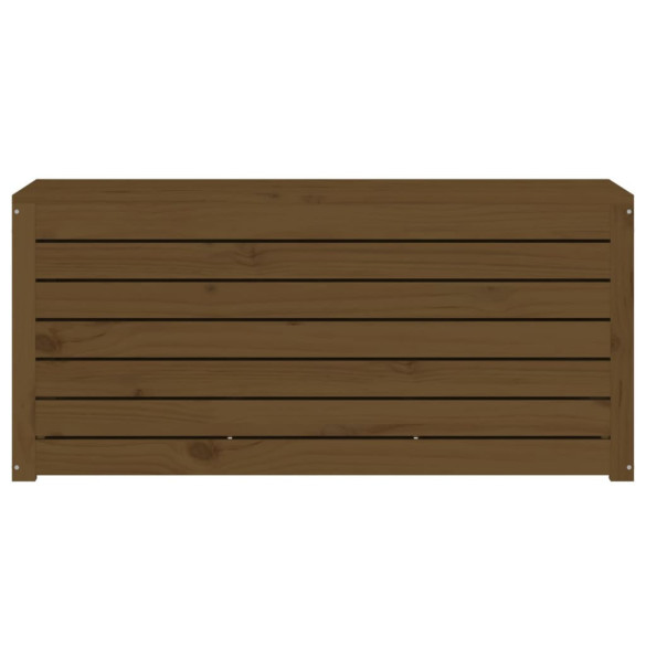 Ladă Depozitare Grădină Lemn Masiv Pin - 101x50,5x46,5cm
