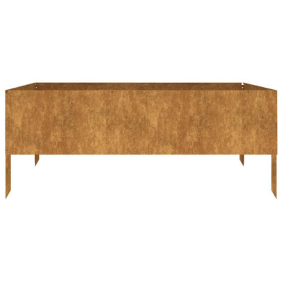 Strat Ridicat Grădină Oțel Corten - Livrare Gratuită