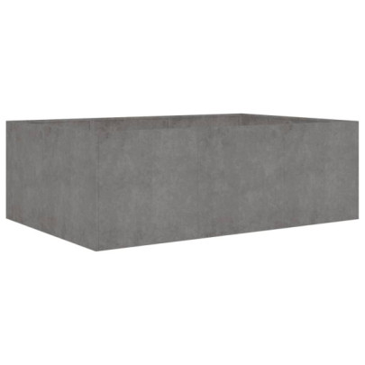 Strat Înălțat Grădină Oțel Corten 120x80x40 cm
