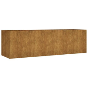 Strat Înălțat Grădină Oțel Corten 280x80x80 cm | Livrare Gratuită 2