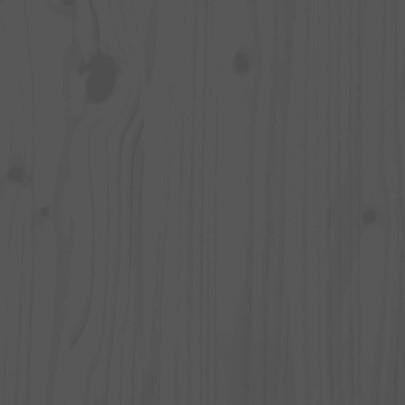 Bancă Grădină Gri Lemn Masiv Pin | Livrare Gratuită