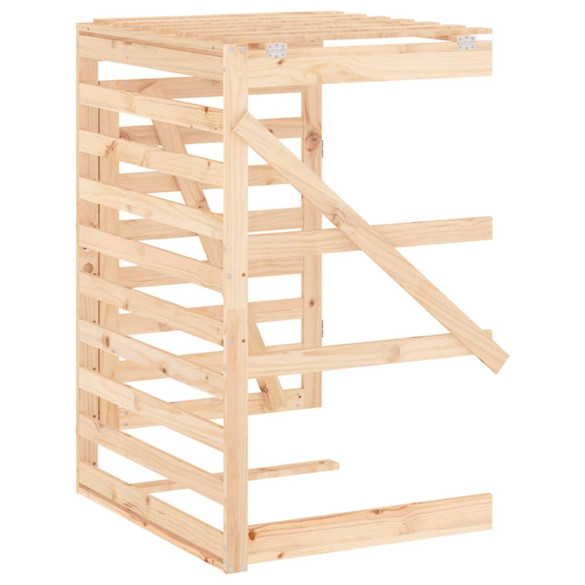 Extensie Pubelă Lemn Pin - Depozitare Gunoi Grădină