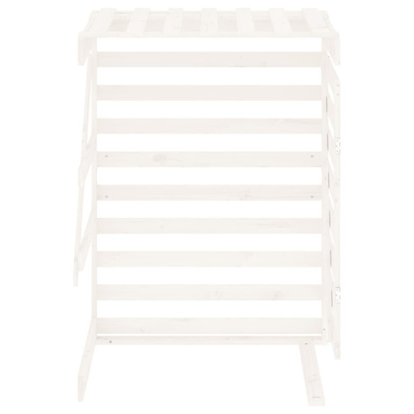 Extensie Pubelă Lemn Masiv de Pin - Depozitare Gunoi