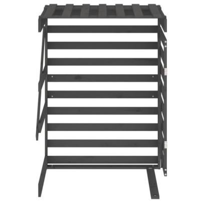 Extensie Pubelă Lemn Pin - Depozitare Gunoi Grădină