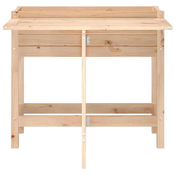 Jardinieră grădină blat pliabil - Lemn masiv pin | Comandă acum