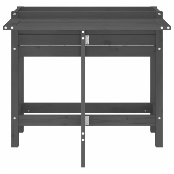 Jardinieră Grădină Lemn Masiv Pin Blat Pliabil | Comandă Acum