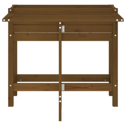 Jardinieră blat pliabil lemn masiv pin | Livrare gratuită