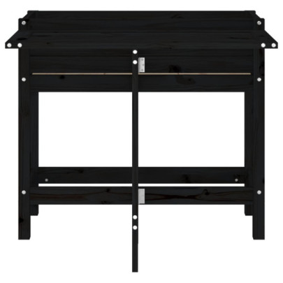 Jardinieră grădină blat pliabil lemn masiv pin | Livrare gratuită