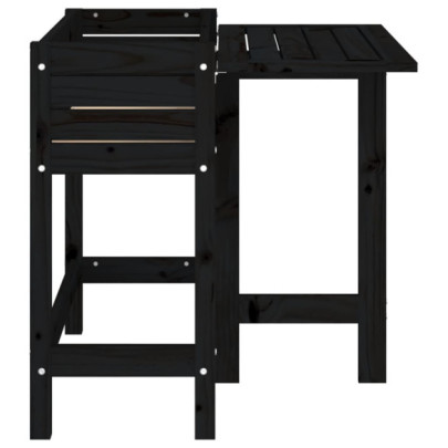 Jardinieră grădină blat pliabil lemn masiv pin | Livrare gratuită