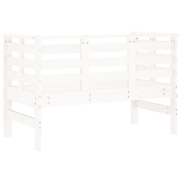 Bancă Grădină Albă - Lemn Masiv de Pin - Livrare Gratuită