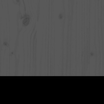 Bancă Grădină Gri Lemn Masiv Pin - Livrare Gratuită