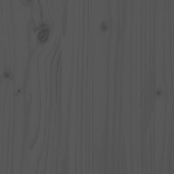 Jardinieră Grădină Gri Lemn Masiv Pin - Livrare Gratuită