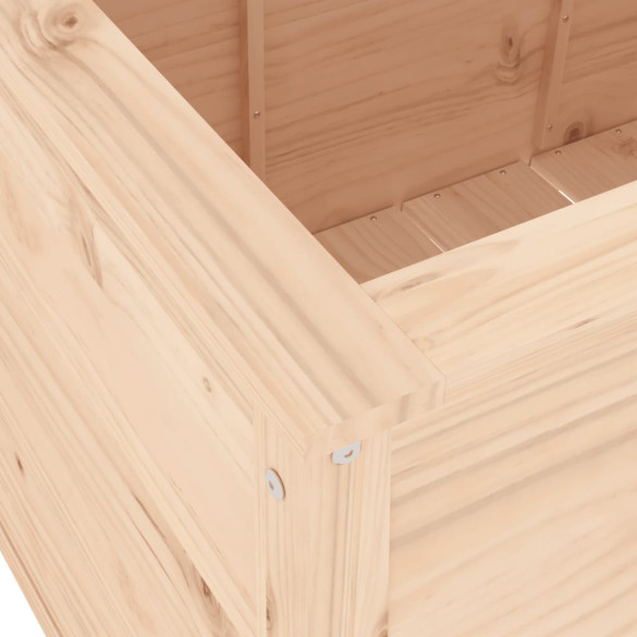 Strat Înălțat Grădină Lemn Masiv de Pin | Livrare Gratuită