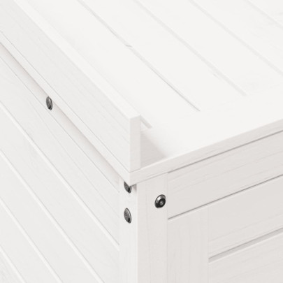 Masă de plantare cu rafturi alb lemn masiv pin - Comandă acum