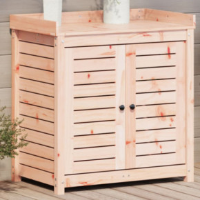 Masă de Plantare cu Rafturi Lemn Masiv Douglas 82,5x50x86,5 cm