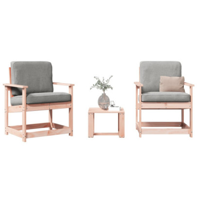 Set mobilier de grădină - 3 piese - lemn masiv douglas