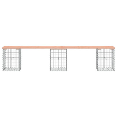 Bancă Grădină Lemn Douglas - 203x31x42 cm - Livrare Gratuită