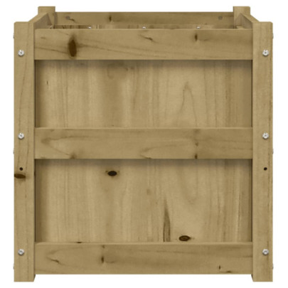 Jardinieră Grădină Lemn Pin - 2 bucăți | Livrare Gratuită