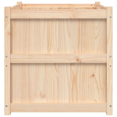 Jardinieră Lemn Masiv 70x70 cm - Livrare Gratuită