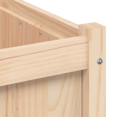 Jardinieră Lemn Masiv 70x70 cm - Livrare Gratuită