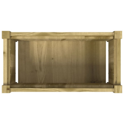 Jardiniere Lemn de Pin Impregnat - 2 bucăți - Livrare Gratuită