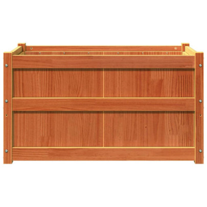 Jardinieră Grădină Lemn Masiv Pin - 90x50x50 cm