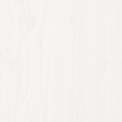 Jardinieră Grădină Albă - Lemn Masiv Pin - 150x31x31 cm