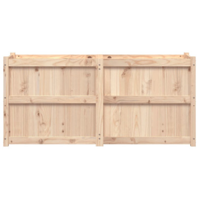 Jardinieră lemn masiv pin 150x50x70 cm - Livrare gratuită