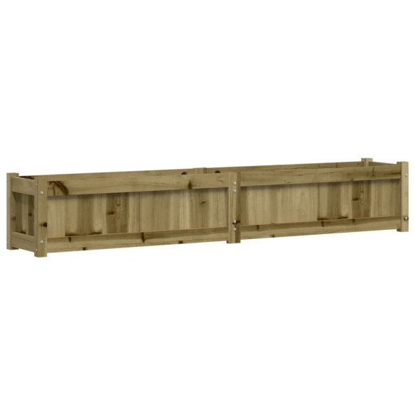 Jardiniere Grădină Lemn Pin - Set 2 Bucăți - Livrare Gratuită