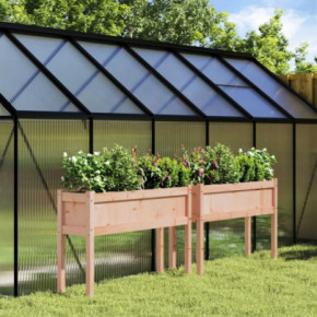 Jardiniere Grădină Lemn Douglas - 2 bucăți | Livrare Gratuită