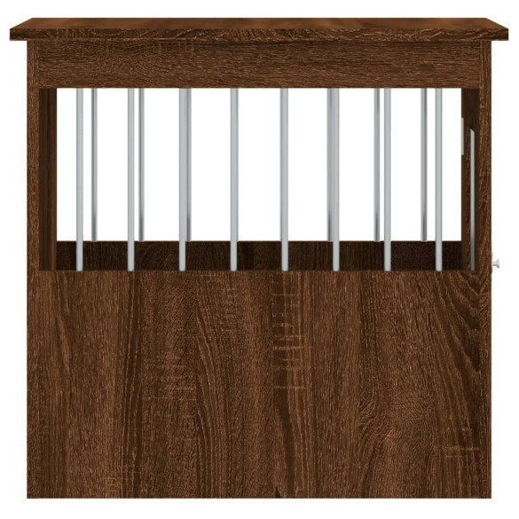 Ladă pentru câini din lemn de stejar - 45x62x59 cm